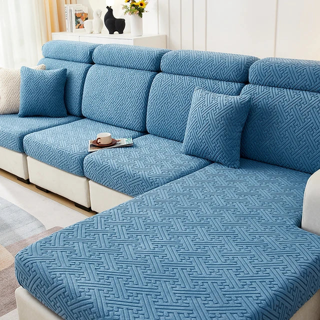 Blue Home Essentials Sofa Cover