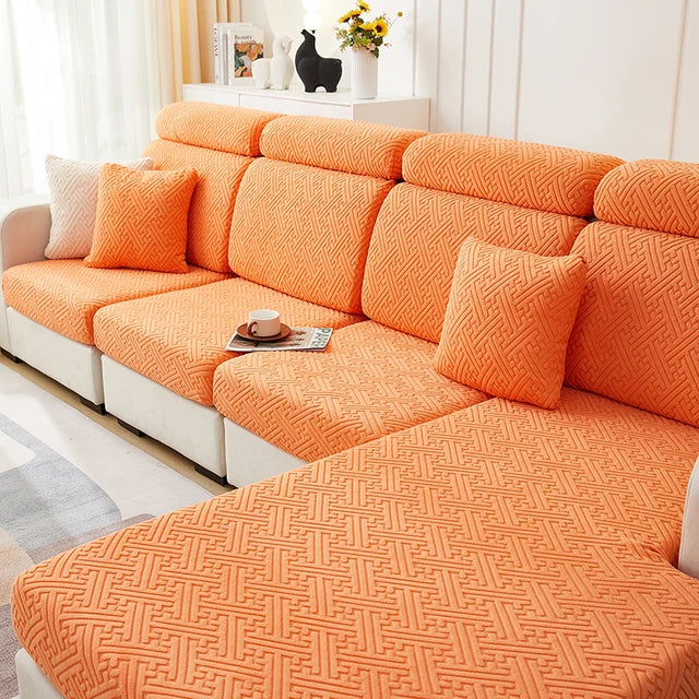 Orange Home Essentials Sofa Cover