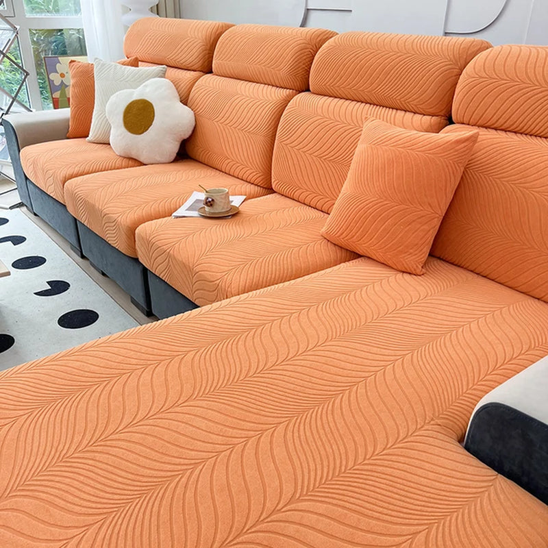 Orange Home Essentials Sofa Cover