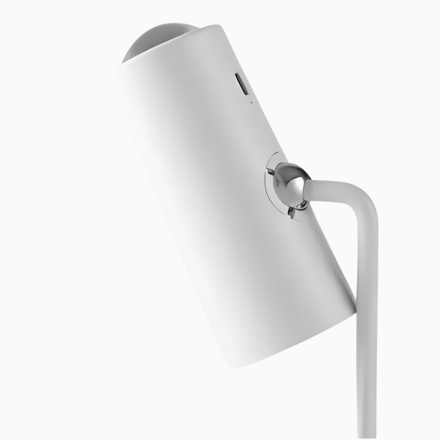White Sunset lamp with a sleek design on a white background.