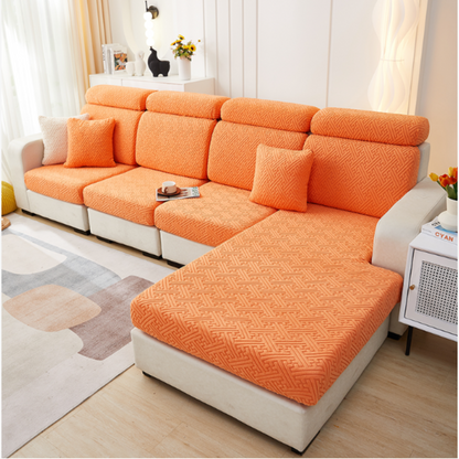 Orange Home Essentials Sofa Cover